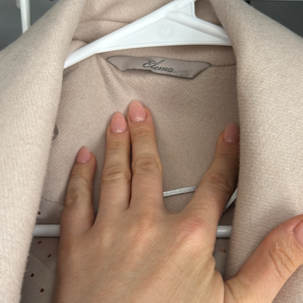 Beige wool jacket! In perfect condition - Picture 3 of 4
